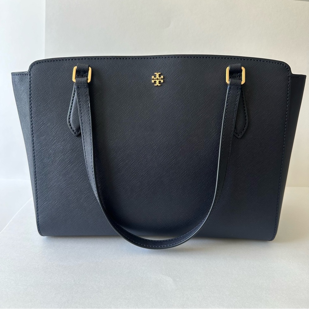 Tory Burch Bag, Navy with Gold Accents
